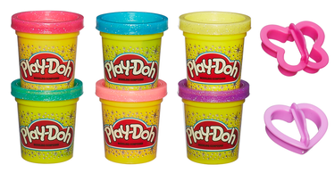 Play-Doh Sparkle Compound 6-Pack